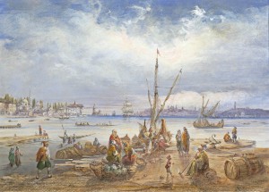A view outside the city of Istanbul